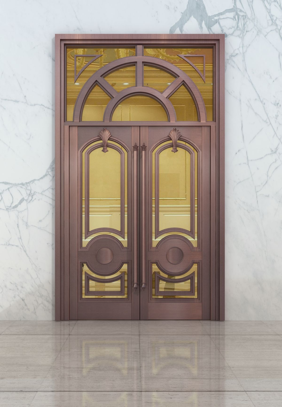 石家庄铜门定制豪华别墅铜门仿铜门价格睿樽铜门产品图片,石.