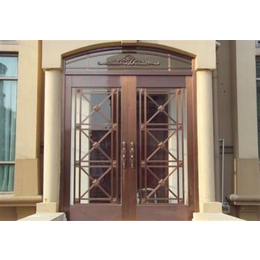 别墅铜门生产商_万达铜门十大品牌直销价_低价定制别墅铜门_塑料门、塑钢门_第一枪