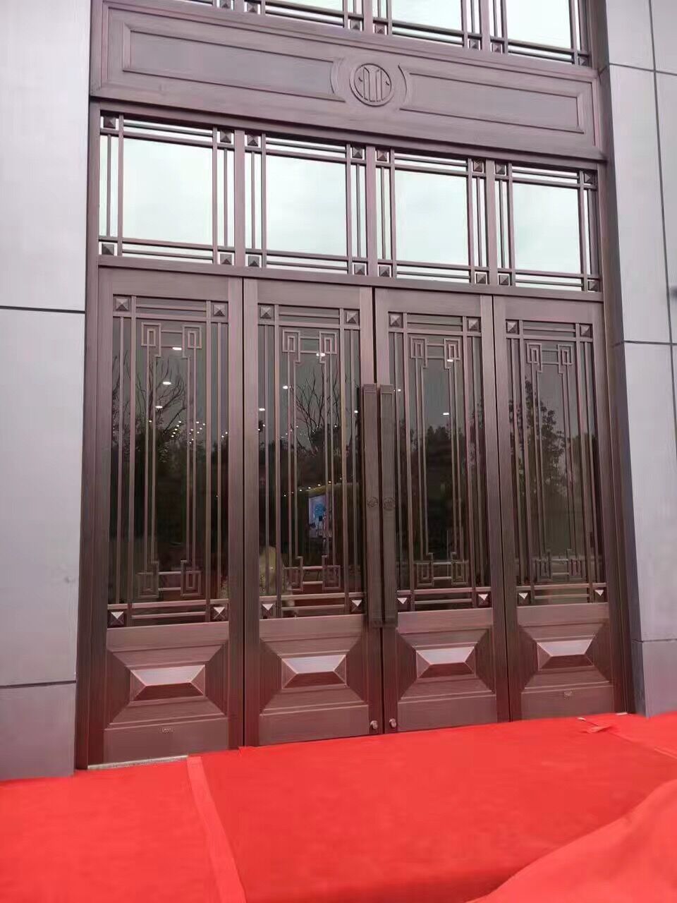 沈阳玻璃铜门 做工精细