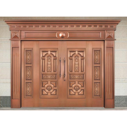 铜门厂、福清鲁班铜门、制作铜门厂家_钢门、铁门、铜门_第一枪