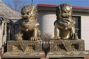 铜狮子 仿古铜门狮定做 故宫铜狮子定做