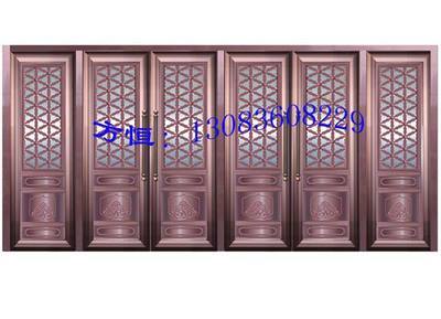 上街区铜门定制,品质一流服务一流_