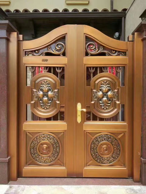 铜门高端定制别墅豪华铜门进户门直销