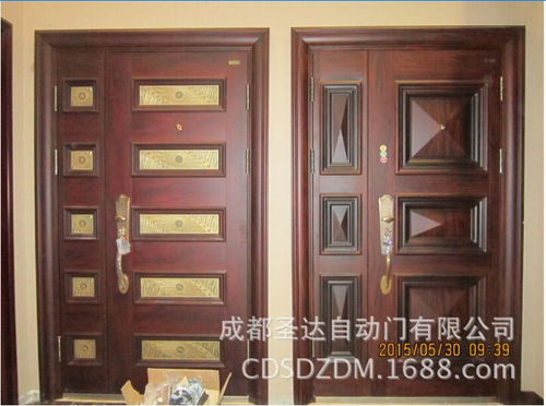 酒店铜门,别墅铜门,豪华铜门,圣达自动门