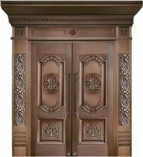 即墨实板铜门加工货源充足 大海铜门