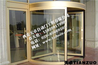 西安铜旋转门价格