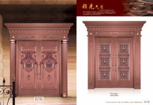 至尊名将铜门知名的铜门销售商 具有价值的铜门