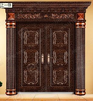 铜门图片|铜门样板图|铜门-兰州安特达建筑材料