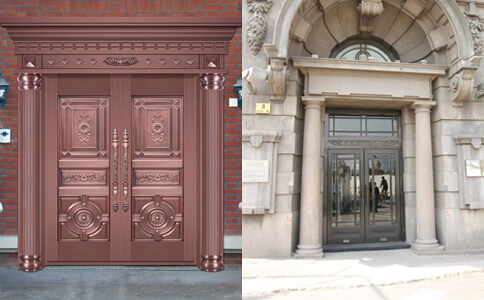 威海别墅铜门定制批发