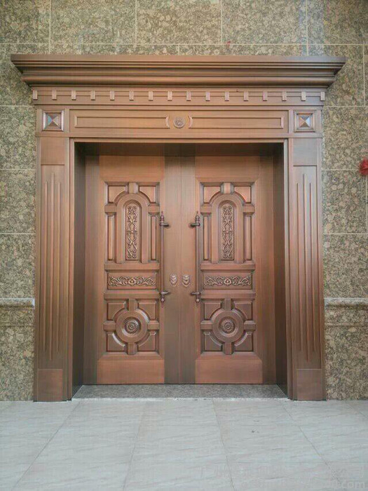 铜门与铜装饰 传统工艺与现代美学的完美融合