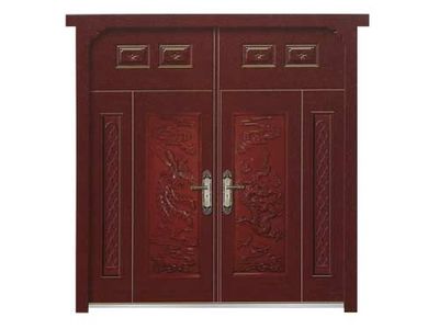 仿铜门烤漆技艺精妙绝伦 临沂金玉彩堂门业铜门产品赏析