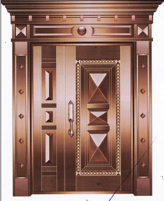 豪华别墅铜门BBS-T112 匠心工艺与尊贵品味的完美融合