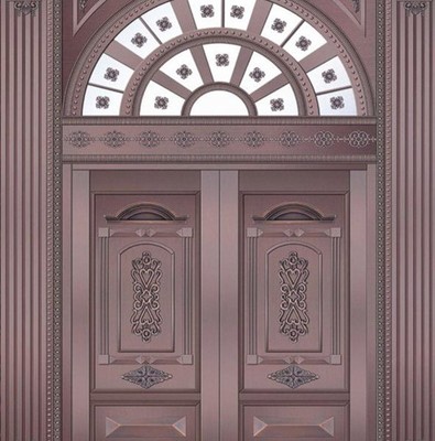 上海宝山豪华铜门销售